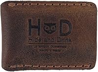 Hide & Drink Leather Double Edge Safety Razor Head Protective Sheath - Bourbon Brown — image 2
