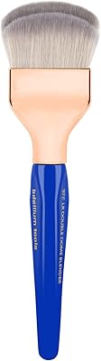 Bdellium Tools Professional Makeup Brush - Golden Triangle 972 Large Rounded Double Dome Blender - Blue