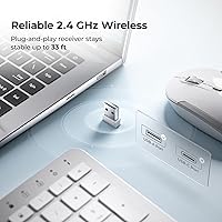 iClever GK08 Wireless Keyboard and Mouse Combo — image 5