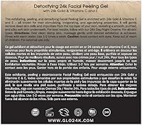 GLO24K Facial Peeling Gel with 24k Gold, 8.15oz — image 5