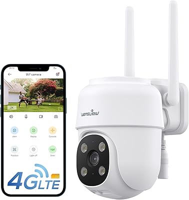 Wansview W7 4G LTE Cellular Security Camera