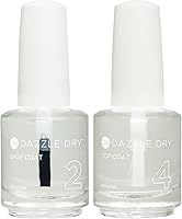 Dazzle Dry Base Coat + Top Coat Set 0.5oz/15mL — image 1