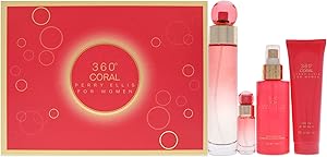 Perry Ellis 360 Coral Women's Fragrance Gift Set 4 Pc Review