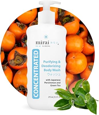 Mirai Clinical Body Wash for Strong Body Odor - 9.29 Fl oz