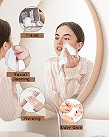 LUXU Clean Facial Towels, 120 Count — image 2