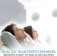 Pyle PDICBT652RD Bluetooth In-Wall/In-Ceiling Speaker System — image 5