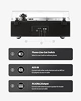 ANGELS HORN Bluetooth Vinyl Record Player — image 6