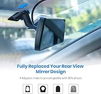 AUTO-VOX T9 9.35″ 1080P Streaming Media Rear View Mirror Backup Camera — image 2