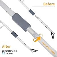 YehgoMade Long Handled Toenail Clippers 28in White — image 6