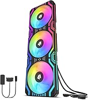 Asiahorse Matrix-Black 56 RGB Fans 360mm — image 1