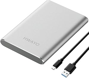 HWAYO 500GB Portable External Hard Drive