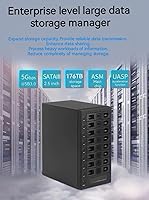 IO CREST SY-ENC50119 USB 3.0 8-Bay SATA Hard Drive Enclosure — image 4