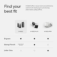 SecuX XSEED Bitcoin Wallet Seed Storage Steel Plate — image 9