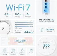 TP-Link Deco BE95 WiFi 7 Mesh System (2-Pack) — image 3