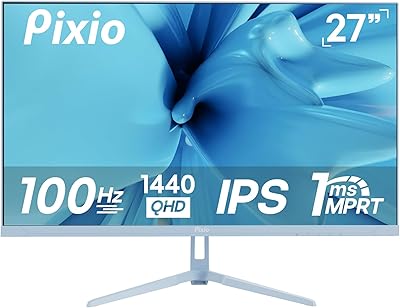 Pixio PX275 Wave 27-inch 100Hz QHD IPS Gaming Monitor