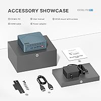 BOSGAME Mini PC E3 Intel N150 16GB RAM 512GB SSD — image 8