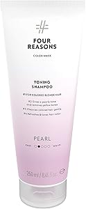 FOUR REASONS Pearl Blonde Hair Toner & Color Depositing Shampoo, 8.45 Fl Oz Review