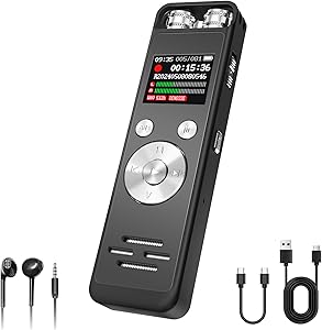 Synowell ZD43B 64GB Digital Voice Recorder Review