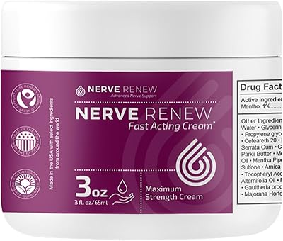 Nerve Renew Maximum Strength Fast-Acting Nerve Cream, 3 fl. oz