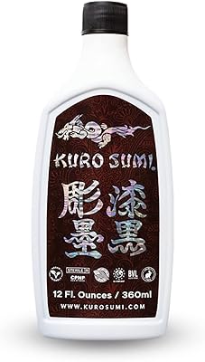 Kuro Sumi Black Outlining Tattoo Ink 12oz