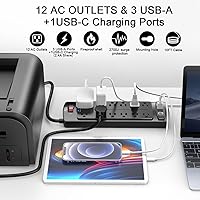 Alestor Power Strip Surge Protector PS951 — image 2