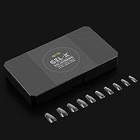 Apres Nail Gel-X Natural Coffin Medium Tips 500 Count — image 3