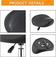 Nolasalon Saddle Stool Chair with Wheels — image 6