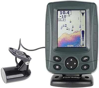 Phiradar FF688C 3.5″ LCD Boat Fish Finder
