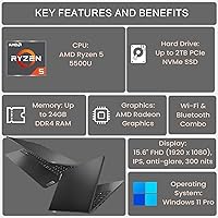 Lenovo V15 Gen 4 Business Laptop, AMD Ryzen 5 5500U, 16GB RAM, 1TB SSD — image 6