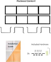 YouHaveSpace 34-Inch Media Storage Rack Set of 2 — image 8