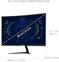 ViewSonic VX3218-PC-MHD 32-Inch Curved 1080p Gaming Monitor — image 6