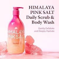 HIMALAYA PINKSALT Daily Scrub & Body Wash 21.1oz — image 2