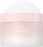 FEMMUE Rose Infused Face Toning Pads (60 Pack) — image 1