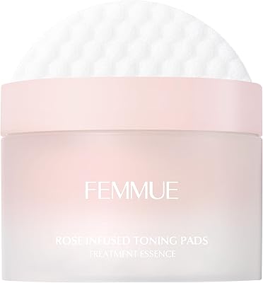 FEMMUE Rose Infused Face Toning Pads (60 Pack)