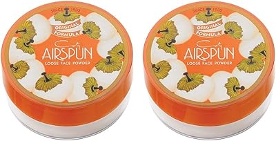Coty Airspun Loose Face Powder, Translucent, Pack of 2