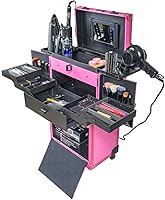 SHANY REBEL Series Pro Makeup Artists Multifunction Cosmetics Trolley Train Case – Large — image 3