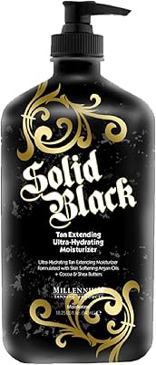Millennium Tanning Solid Black Tan Extender Moisturizer 18.25oz