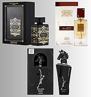 Lattafa Perfumes Bade'e Al Oud For Glory, Maahir Black & Ana Abiyedh Rouge EDP 100mL — image 2