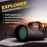 Wingspan Optics Explorer 12X50 Monocular — image 2