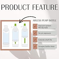 BaeBlu Organic Aloe-Based LUX Liquid Foundation, Nutmeg, 5oz — image 3