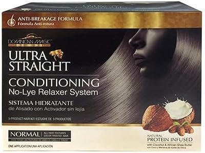 Dominican Magic Ultra Straight No Lye Hair Relaxer – 7.4oz