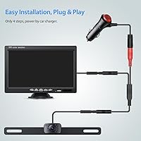 eRapta AY7 7″ 2K Backup Camera System — image 3