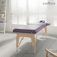 CAPHAUS 84 Inch Memory Foam Massage Table, Purple — image 9