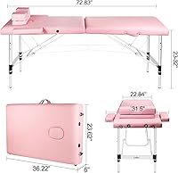 Masajeo Portable Lash Bed Pink — image 6