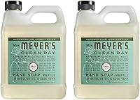 Mrs. Meyer's Clean Day Liquid Hand Soap Refill, Basil Scent, 33 Fl Oz (Pack of 2) — image 1