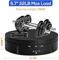 LANPOWAE Motorized Rotating Display Stand — image 4