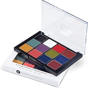 Narrative Cosmetics 12-Color Primary FX Cream Palette Review