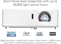 Optoma GT1090HDR Short Throw Laser Projector — image 2