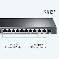 TP-Link TL-SL1311MP 8-Port PoE Switch — image 2