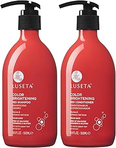 Luseta Red Hair Shampoo & Conditioner Set 2 x 16.9oz
